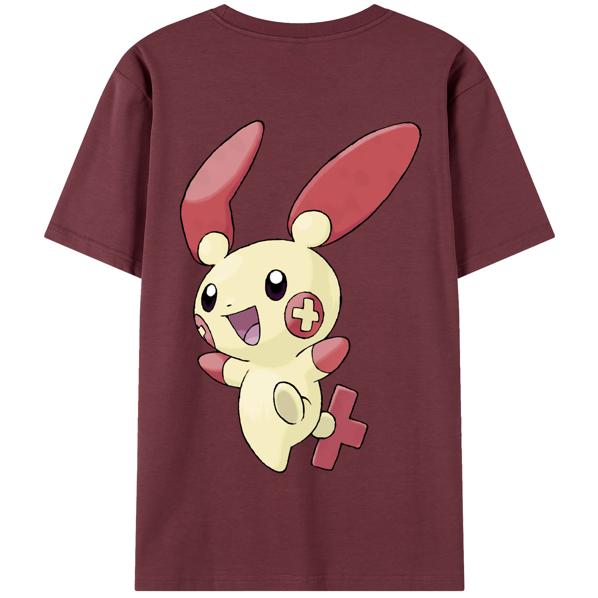 （画像用） ポケットモンスター Pokémon 綿100％半袖Tシャツ（背面プリント）